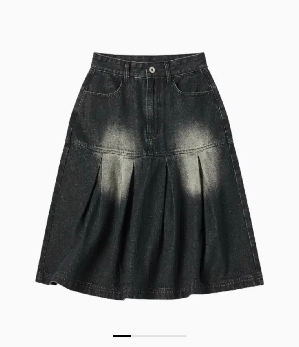 꼬모니노즈(comoninoz)W SHIRRED FLARE SKIRT [B